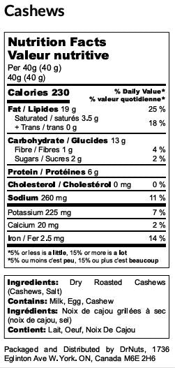 Salted Roasted Cashews – Creamy, Conscious Plant-Based Snack
