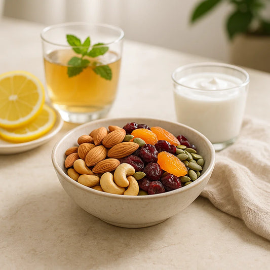 Gut Health Mix – Almonds, Apricots & Fiber-Focused Snack Blend