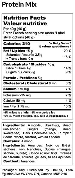 Protein Power Mix – Mango, Brazil Nuts & Plant-Based Fuel Snack