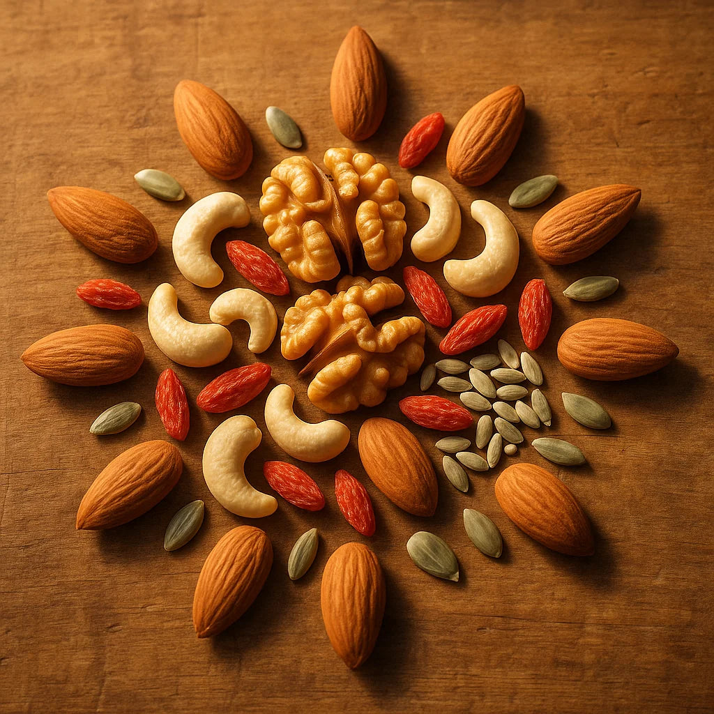 Vitamin Boost Mix – Goji Berries, Walnuts & Micronutrient-Rich Snack