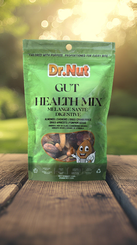 Gut Health Mix – Almonds, Apricots & Fiber-Focused Snack Blend