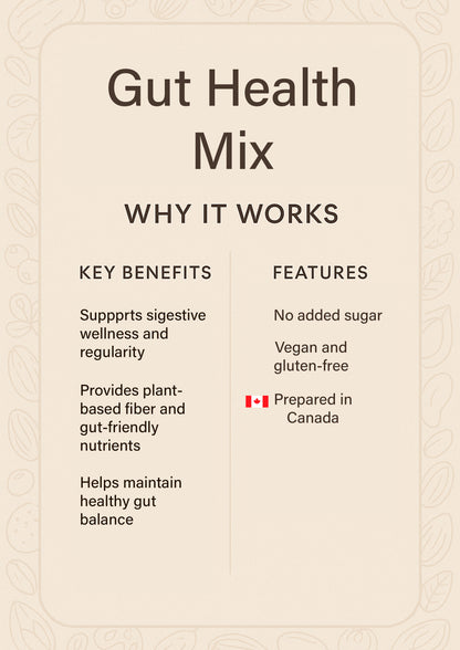Gut Health Mix – Almonds, Apricots & Fiber-Focused Snack Blend