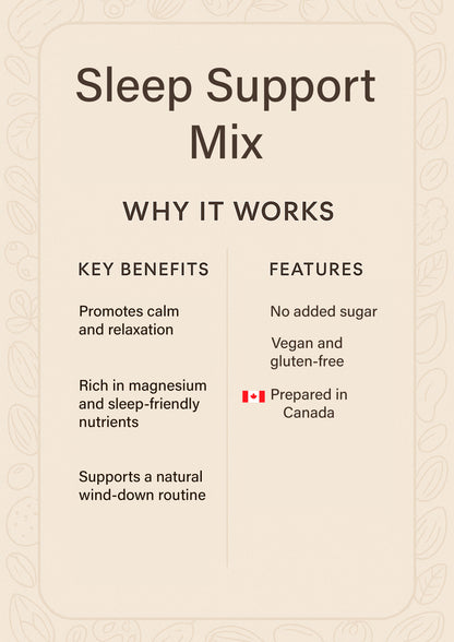 Sleep Support Mix – Walnuts, Cashews & Calming Evening Snack