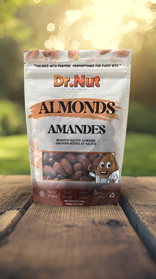 Salted Roasted Almonds – Crunchy, Conscious Everyday Snack