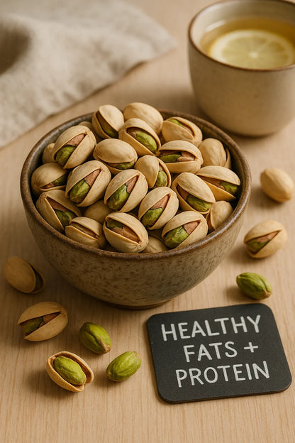 Salted Roasted Pistachios – Savory Plant Protein Snack