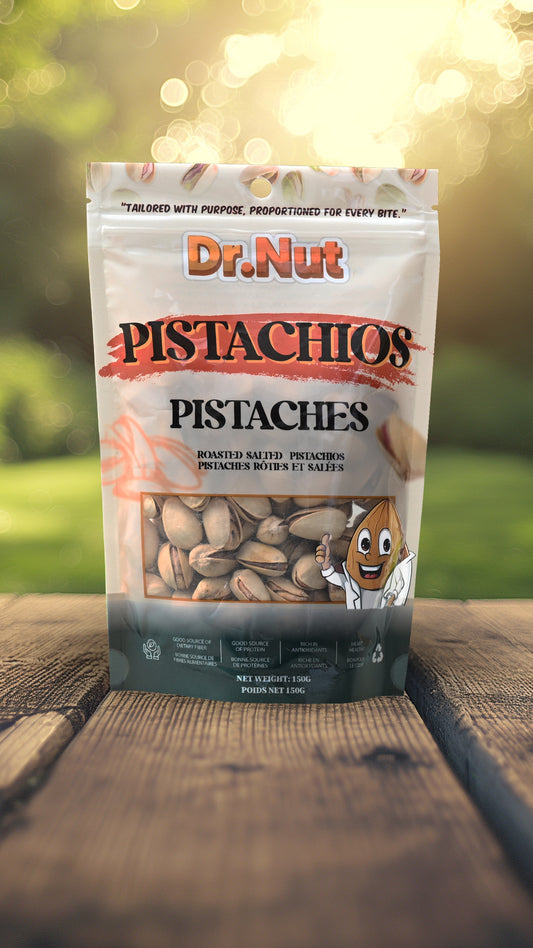 Salted Roasted Pistachios – Savory Plant Protein Snack