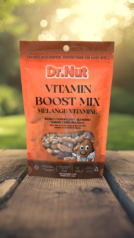 Vitamin Boost Mix – Goji Berries, Walnuts & Micronutrient-Rich Snack